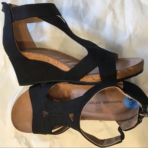Adrienne Vittadini Wedge Sandel